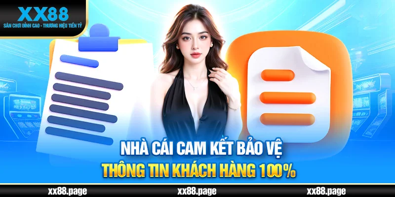 cam kết chính sách bảo mật xx88