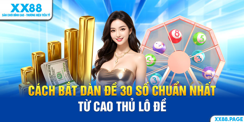 dàn đề 30 số ảnh đại diện